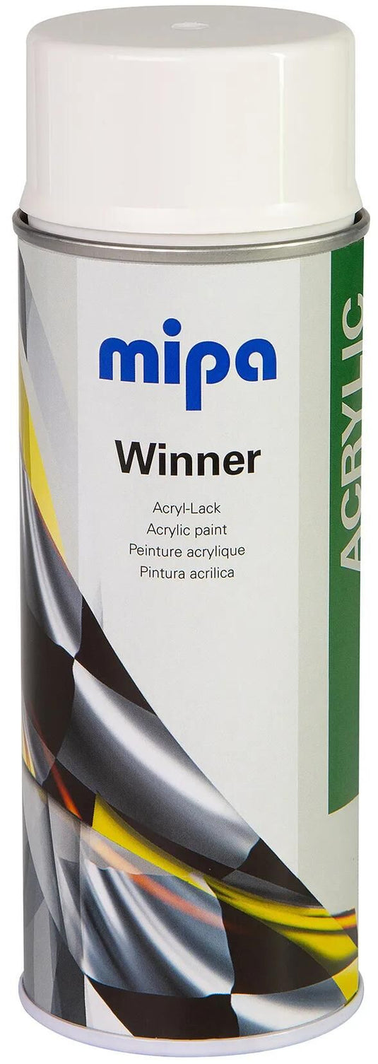 Mipa autolak winner glossy white acrylic pain 400 ml