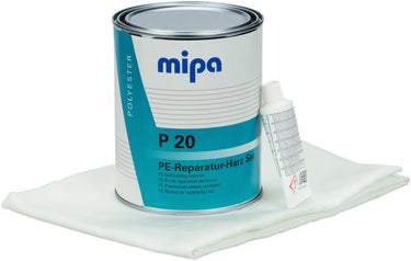 Mipa polyesterharz p20 repair set 1 kg p20