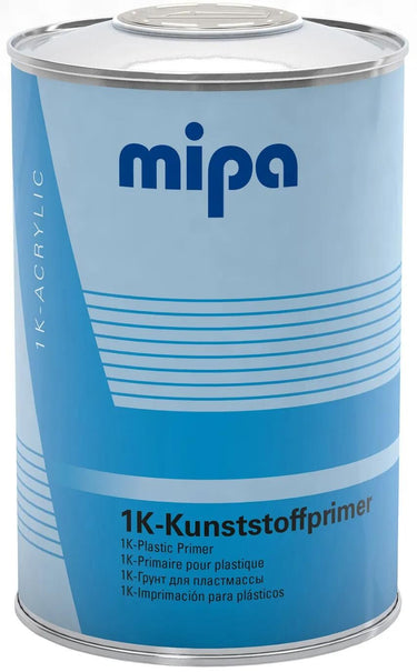 Mipa zelfklevende onderkant 1k-kunststoffprimer ds.k1-plasticpr.1000ml transp. silver