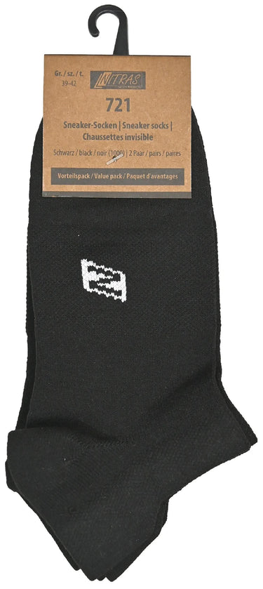 Nitras safety sokken sneaker sneaker-sock.sw gr.47-50 nitras 1pk with 2 pairs