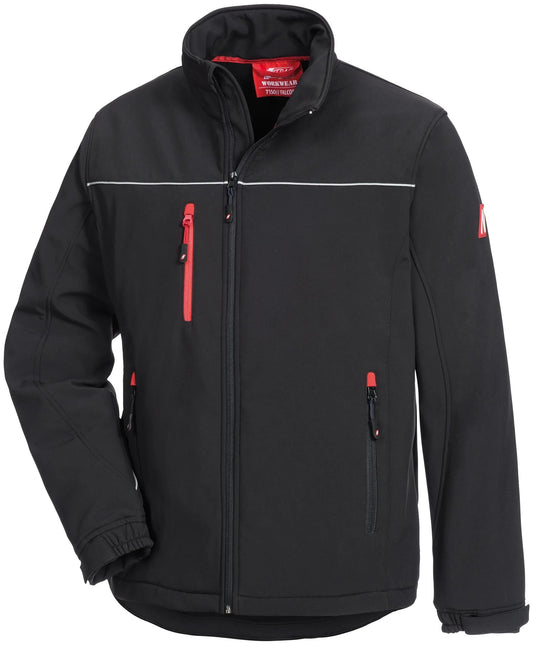 Nitras safety softshelljacke motion tex light softshell jacket gr. xl motion tex light black