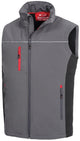 Nitras safety softshell vest motion tex light softshell vest gr. xxl motion tex light gray sw