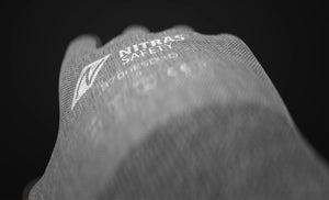 Nitras safety feinstrickhandschuh 8700esd3d glove gray size 8 nitras