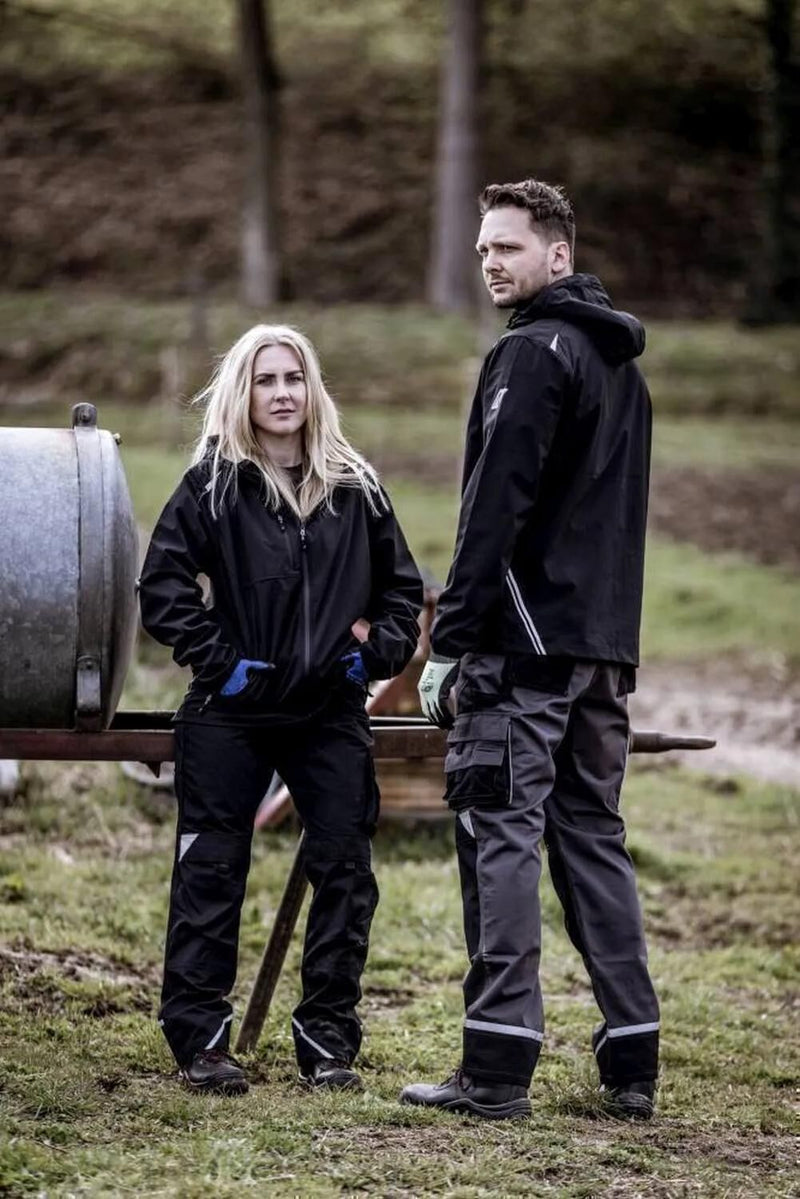 Load image into Gallery viewer, Nitras safety windbreakerjacke motion tex light jacket black gr.m motion tex light
