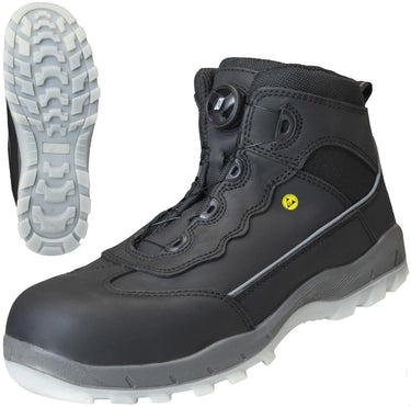 Nitras safety stiefel sport step mid fit safety boots gr. 42 sport step mid fit