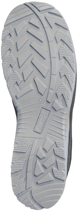 Nitras safety stiefel solid step mid safety boots gr. 45 solid step mid gray