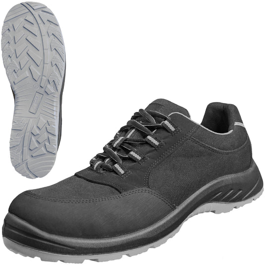 Nitras safety nitras lage schoen solid step safety shoes gr. 40 nitras solid step gray