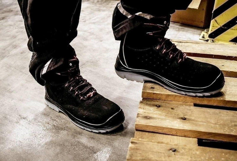 Load image into Gallery viewer, Nitras safety nitras hoge werkschoen micro step ii safety boots gr. 40 nitras micro step ii
