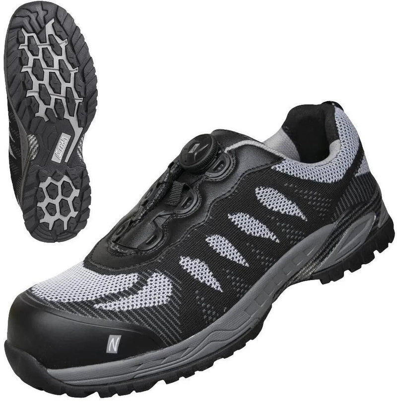 Load image into Gallery viewer, Nitras safety halbschuh pro step fit safety shoes gr. 46 nitras pro step fit
