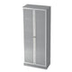 Bach kast hammerer sg 6100g melamine 800x420x2004mm 4 planken grijs