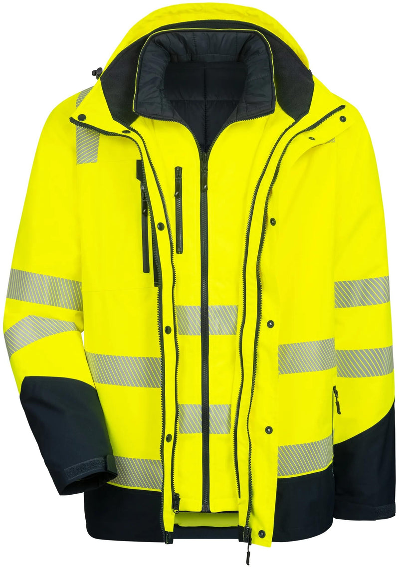 Load image into Gallery viewer, Nitras safety warnschutzjacke motion tex viz plus safety jackets gr. l nitras motion tex viz
