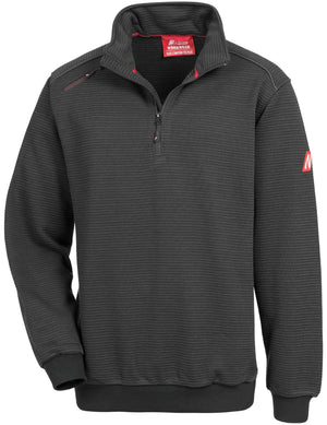 Nitras safety pullover motion tex plus pullover gr. xxl black nitras motion tex plus
