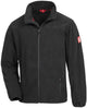 Nitras safety fleecejack 7044 motion tex plus fleece jacket gr. l black nitras motion tex plus
