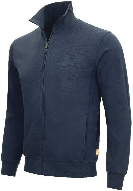 Nitras safety sweatjacke motion tex light sweat jacket size l navy blue nitras motion