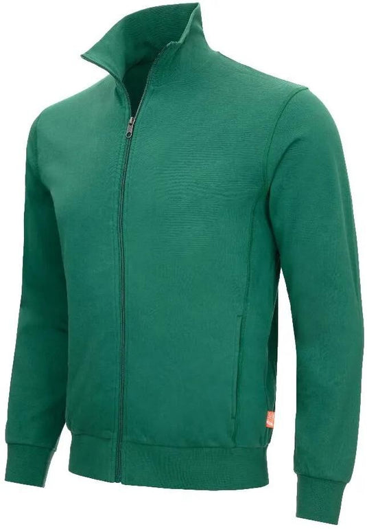 Nitras safety sweatjacke motion tex light sweat jacket size l green nitras motion tex
