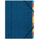 Exacompta sorteermappen 5222z blauw a4