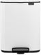 Brabantia bo pedaalemmer - 12 liter - white