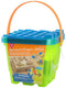 Playgo strandset kasteel met accessoires, 21dlg.