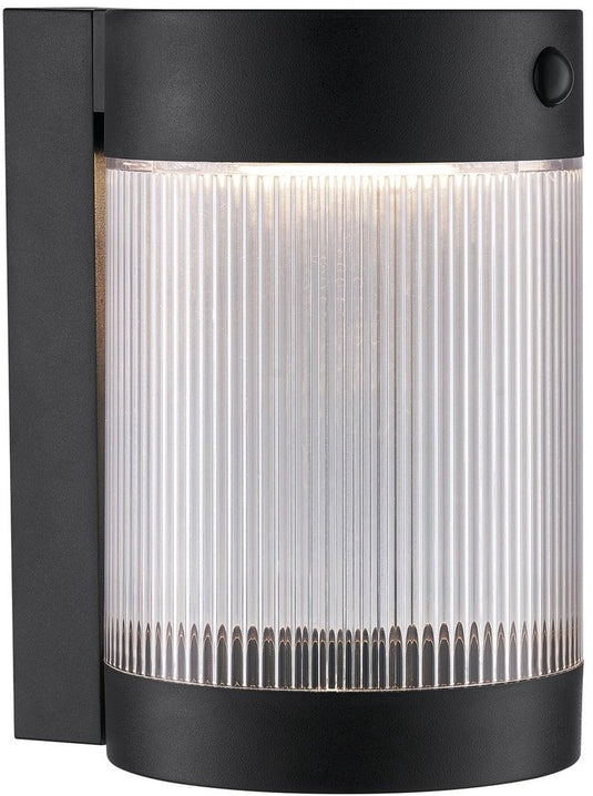 Nordlux coupar - wandlamp - solar - led module - zwart