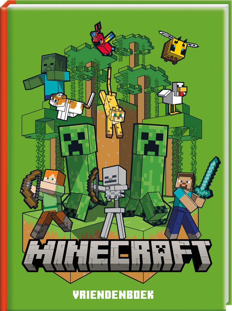 Afbeelding laden in galerijviewer, Interstat vriendenboek minecraft - boeken - geschikt voor kinderen
