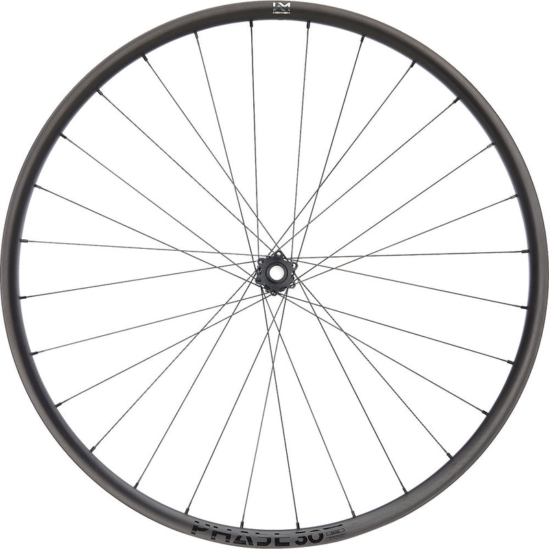 Load image into Gallery viewer, Newmen phase 30 light 27.5 6-bolt 15x110 fade carbon front wheel
