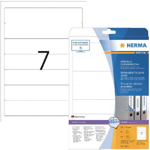 Herma etiketten