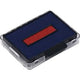 Reserve inktkussen trodat 6 50 2 rood blauw
