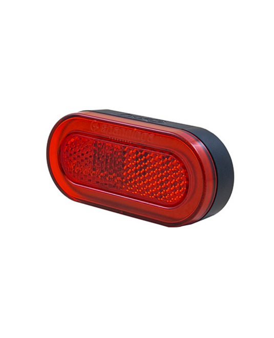 Spanninga achterlicht halo xdvs led rear light spann.halo xdvs rack att.50mm