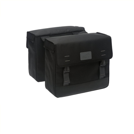 New Looxs Origin Dubbele Fietstas - Zwart