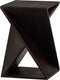 Woood bijzettafel ikem - acacia - donkerbruin - 61x41x41 cm