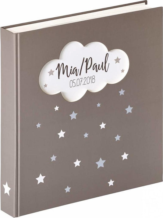 Walther uk-205 magical - babyalbum - formaat 28x30,5 cm - grijs