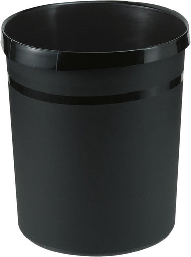 Han papierbak - grip - 18 liter - zwart - hoogwaardig kunststof - ha-18190-13