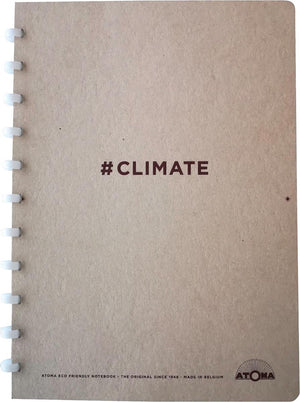 Atoma climate schrift, ft a5, 144 bladzijden, gelijnd, pak van 10
