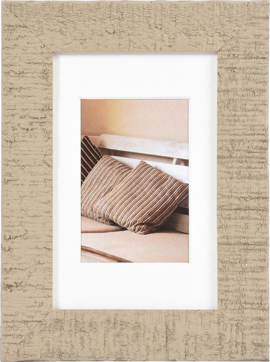 Henzo fotolijst - - driftwood - fotomaat 10x15 cm - beige