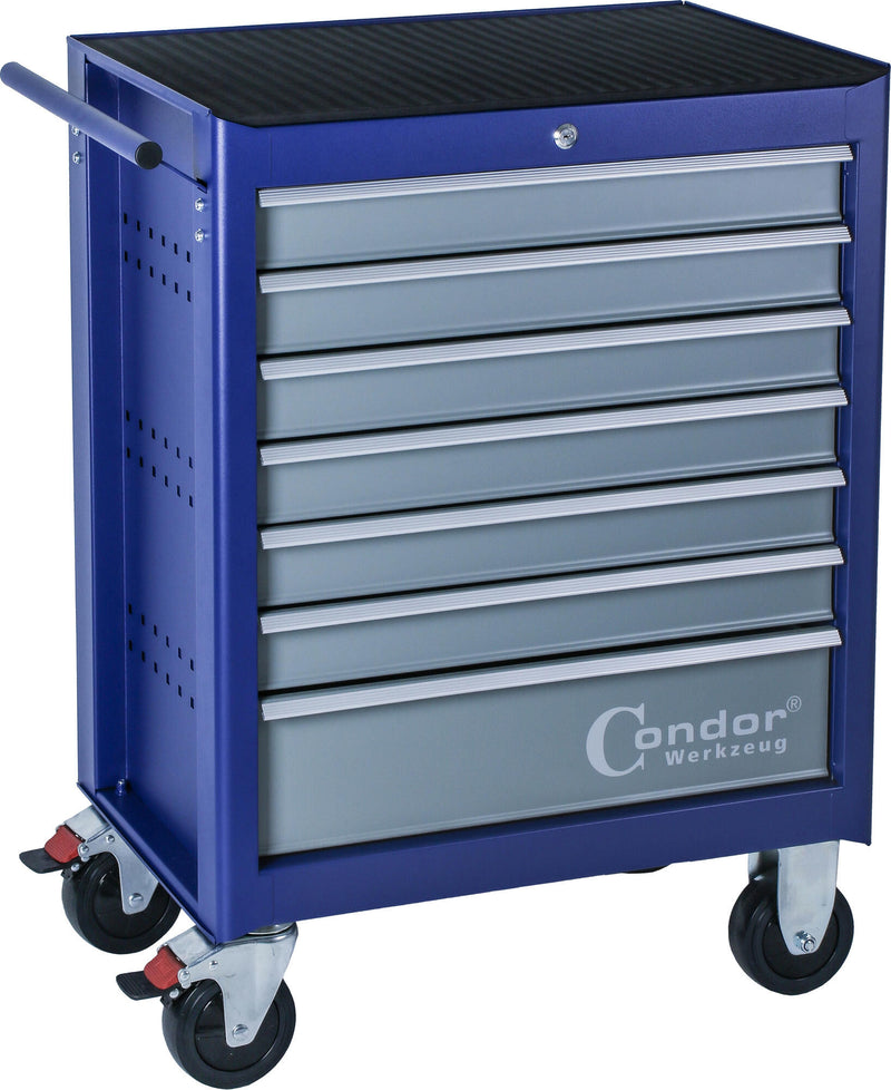 Load image into Gallery viewer, Condor werkplaatswagen 7029 tool trolley empty, 7 drawers
