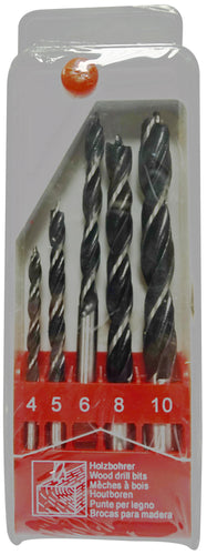 Pro set speciaalboren 3015 wood twist drill set 5tlg.