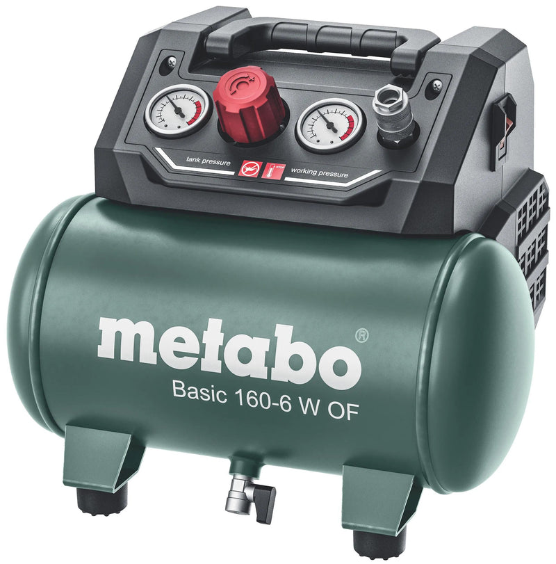 Afbeelding laden in galerijviewer, Metabo compressor basic 160-6 w of compressed air compressor basic 160-6 w of
