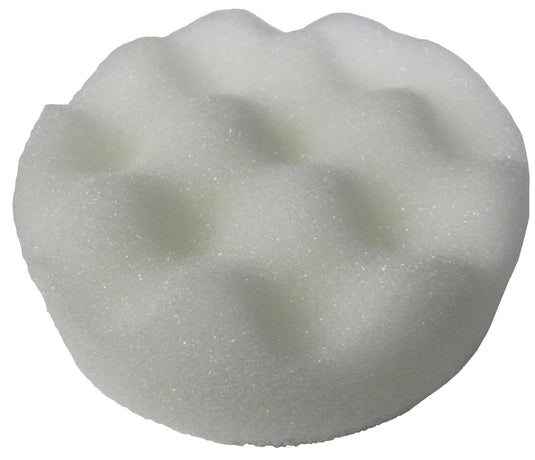 Norton polierschwamm foam pad white 80x25mm