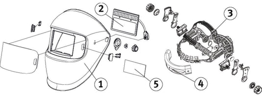 Schweisskraft lashelm varioprotect xl-w tc varioprotect welding helm welding power xl-w tc