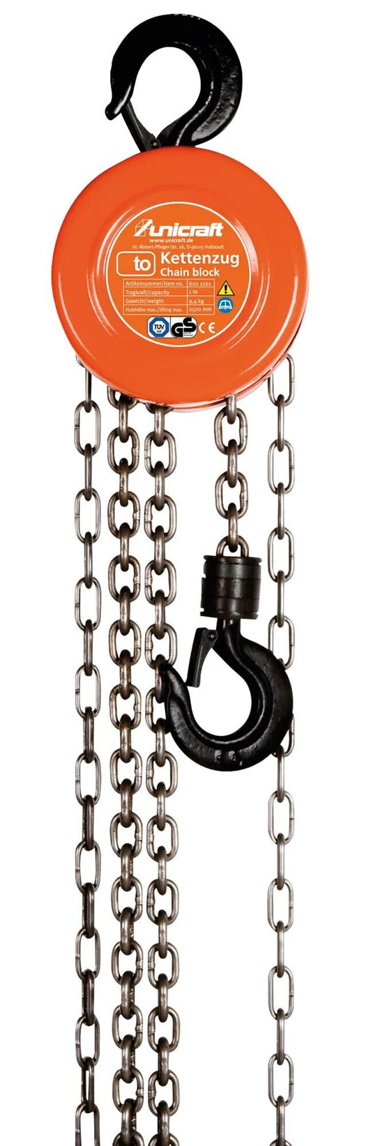 Unicraft kettenzug k 1000 chain hoist k 1000