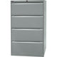Archiefkast bisley df4355 zilver 4 lades