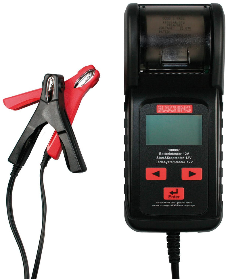Load image into Gallery viewer, Busching accutester 100807 light start stop batt. ladesys. light
