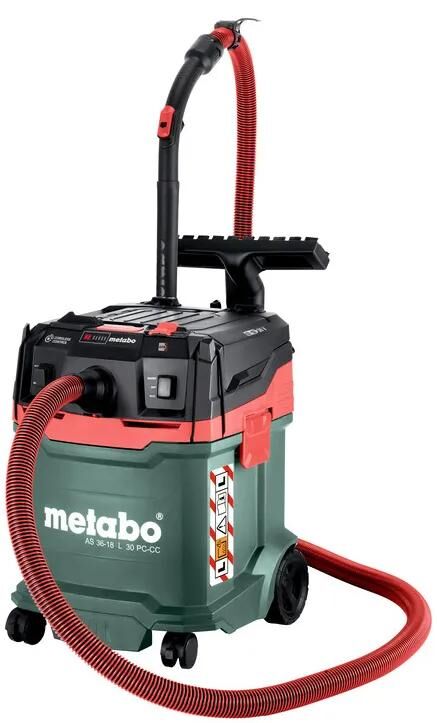 Load image into Gallery viewer, Metabo nass- trockensauger as 36-18 l 30 pc-cc battery vacuum cleaner me as 36-18 l30 pc-cc

