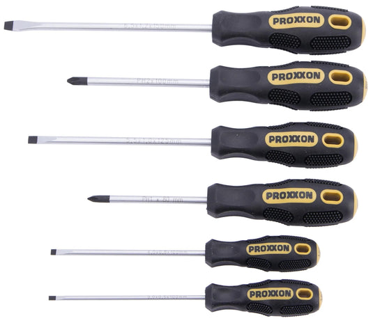 Proxxon schraubendrehersatz flex dot screw driver sets 6-te. schl. + phillips