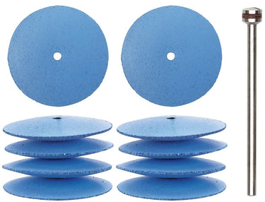 Proxxon set polijststiften silicone polishing disk lens 22mm 10pcs