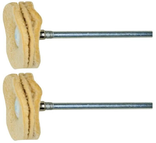 Proxxon set polijststiften suede slice 22mm 2st