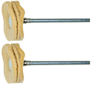Proxxon set polijststiften suede slice 22mm 2st