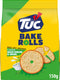 Tuc bake rolls crackers sour cream union 10 x 150g - voor de borrel - zoutjes - crackers - snack - lekker bij de film - toast - toastjes - zout