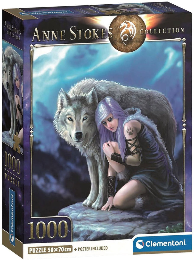 ギャラリービューアに画像をロードする, Clementoni legpuzzel anne stokes protector - 1000st.
