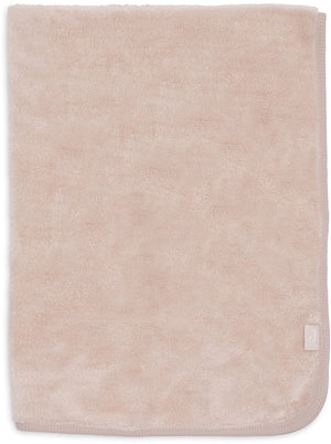 Jollein baby deken ledikant - 100x150cm - basic sherpa jersey - silk rose